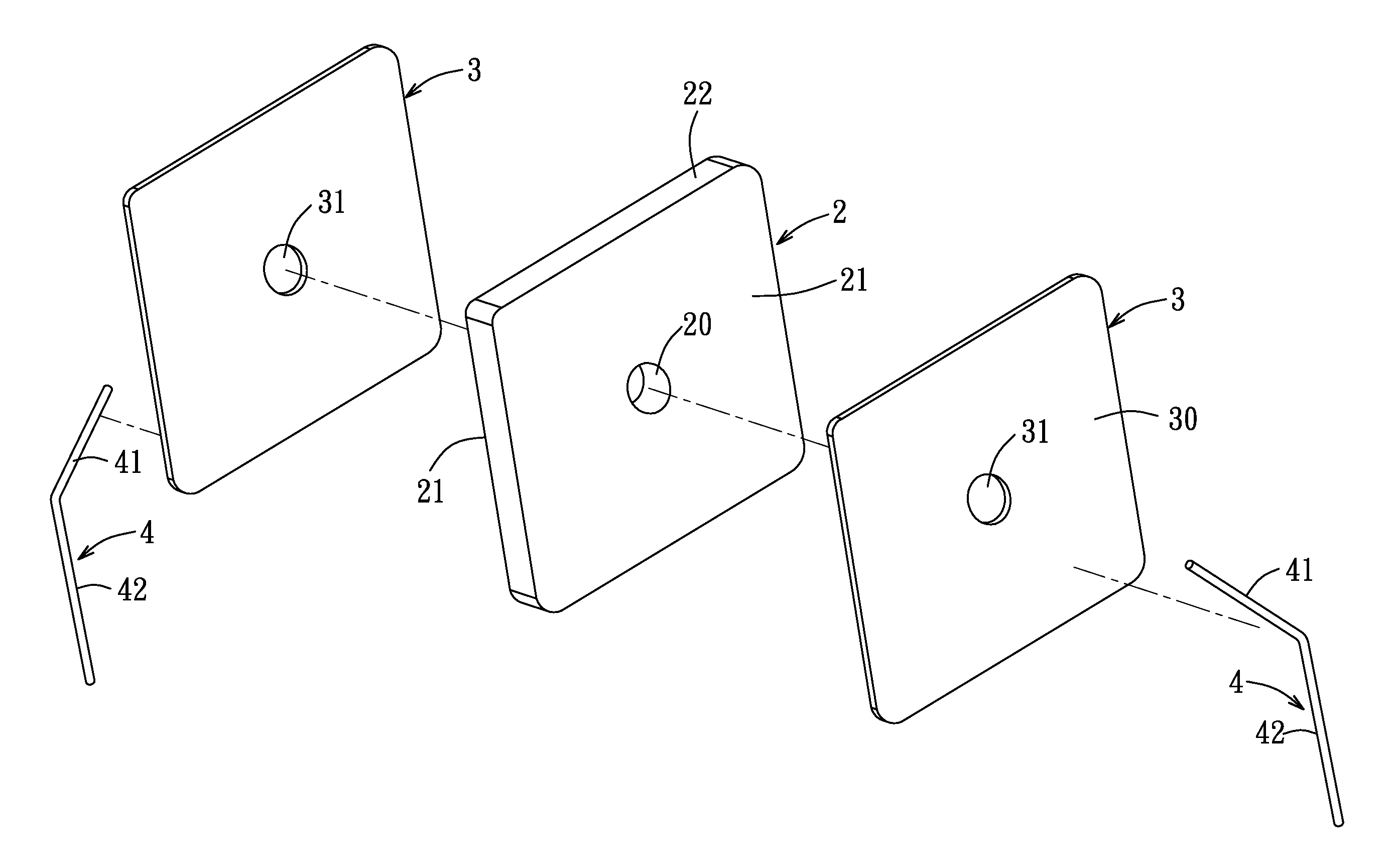 Insertable polymer PTC over-current protection device