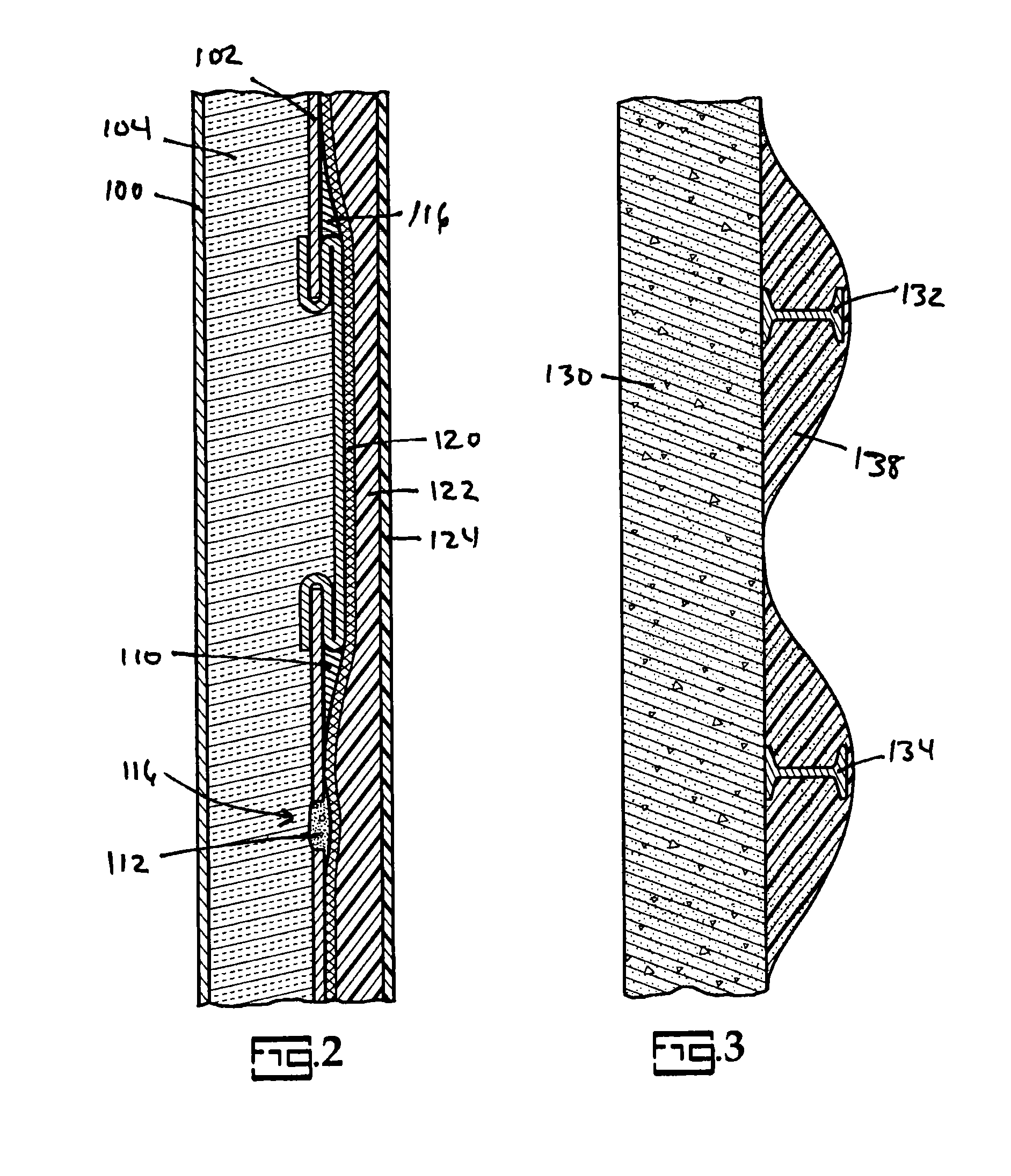 Interior surface system and method