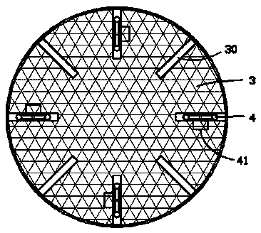 Construction waste crushing device