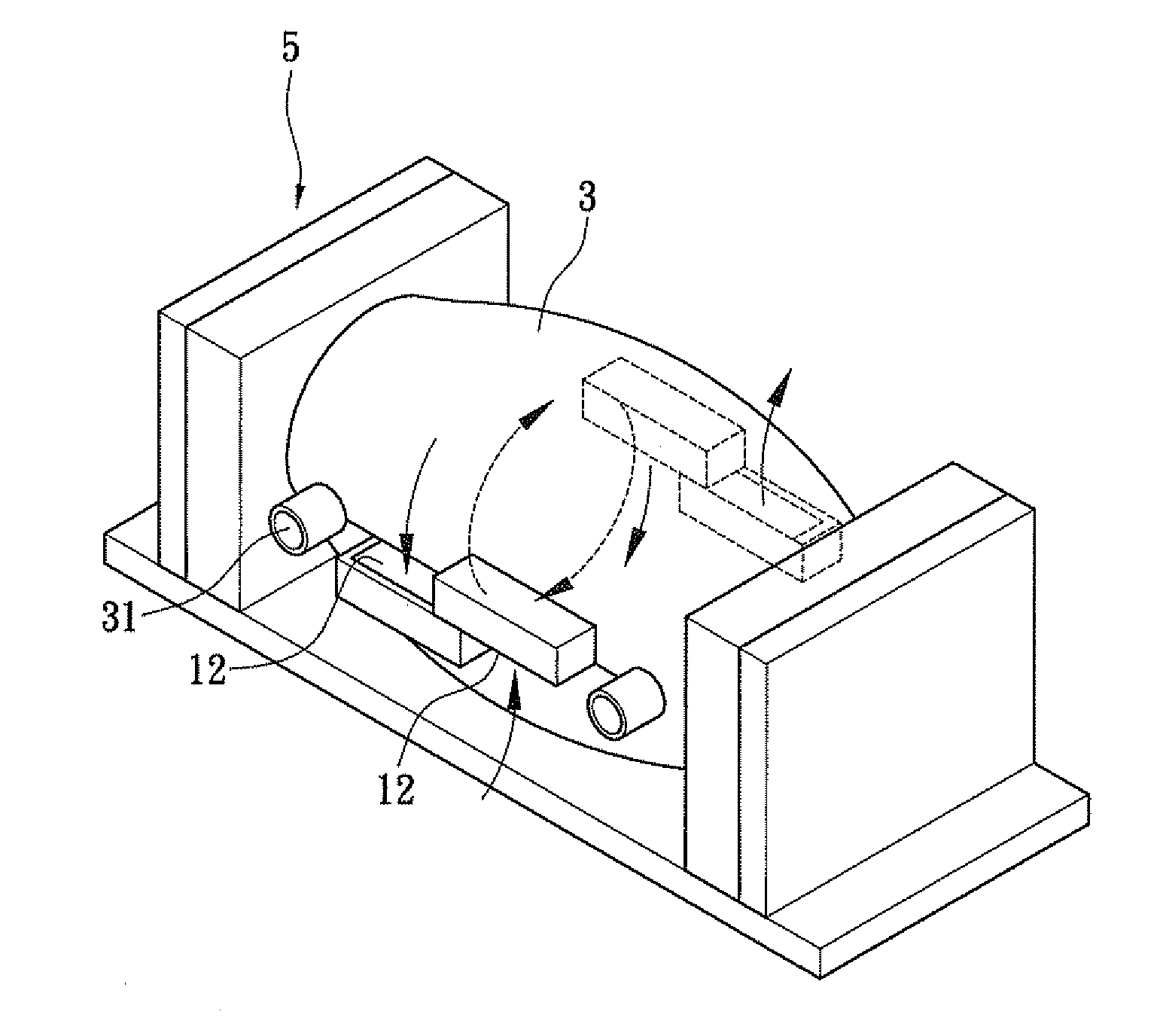 Photoelectric gas sensor device and manufacturing method thereof