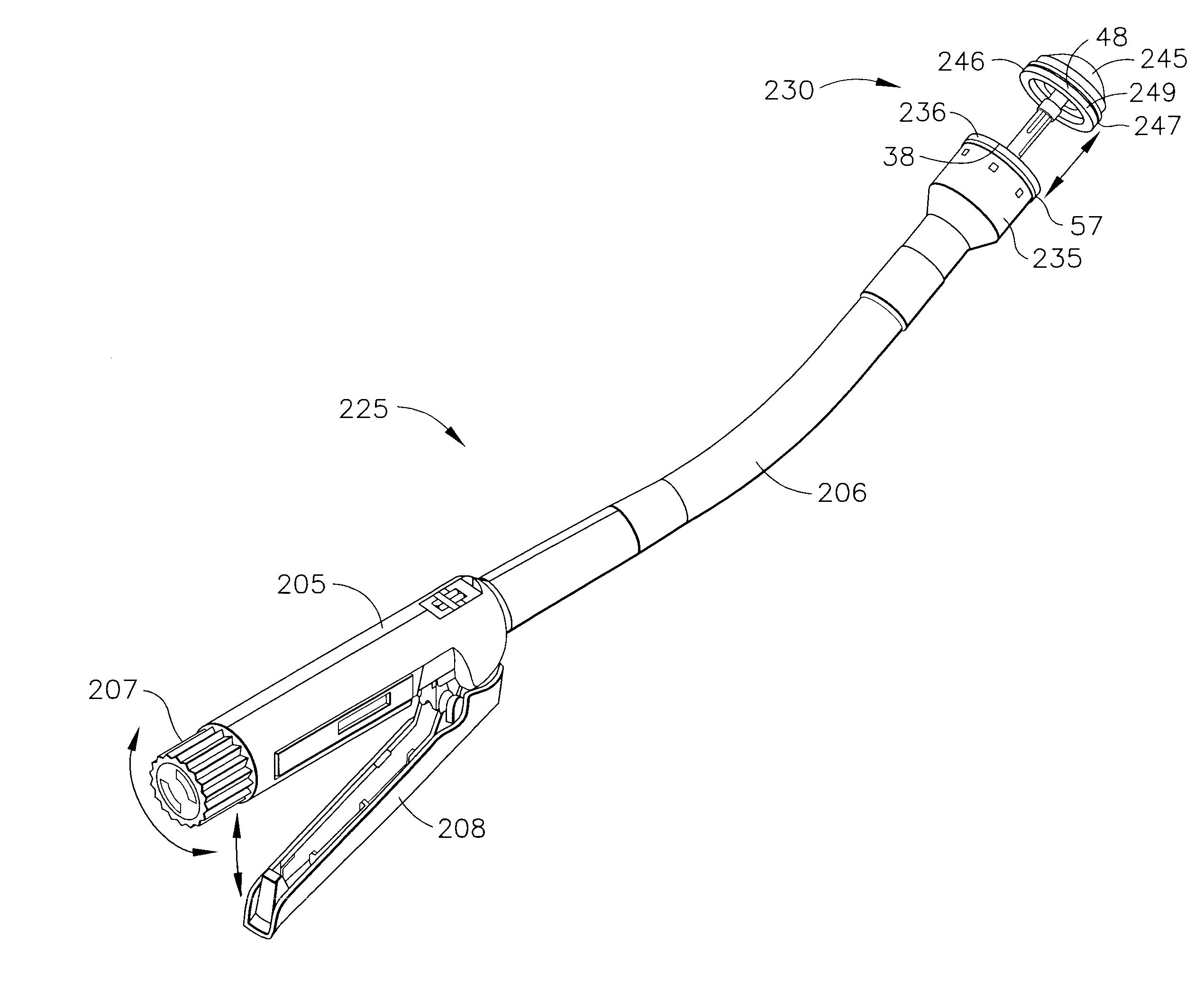 Surgical Fastening Device With Initiator Impregnation of a Matrix or Buttress to Improve Adhesive Application