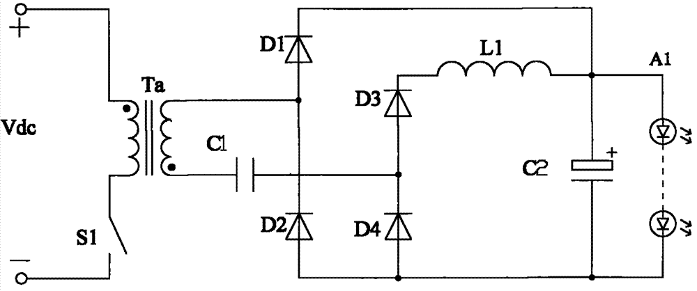 Direct current-direct current (DC) conversion circuit