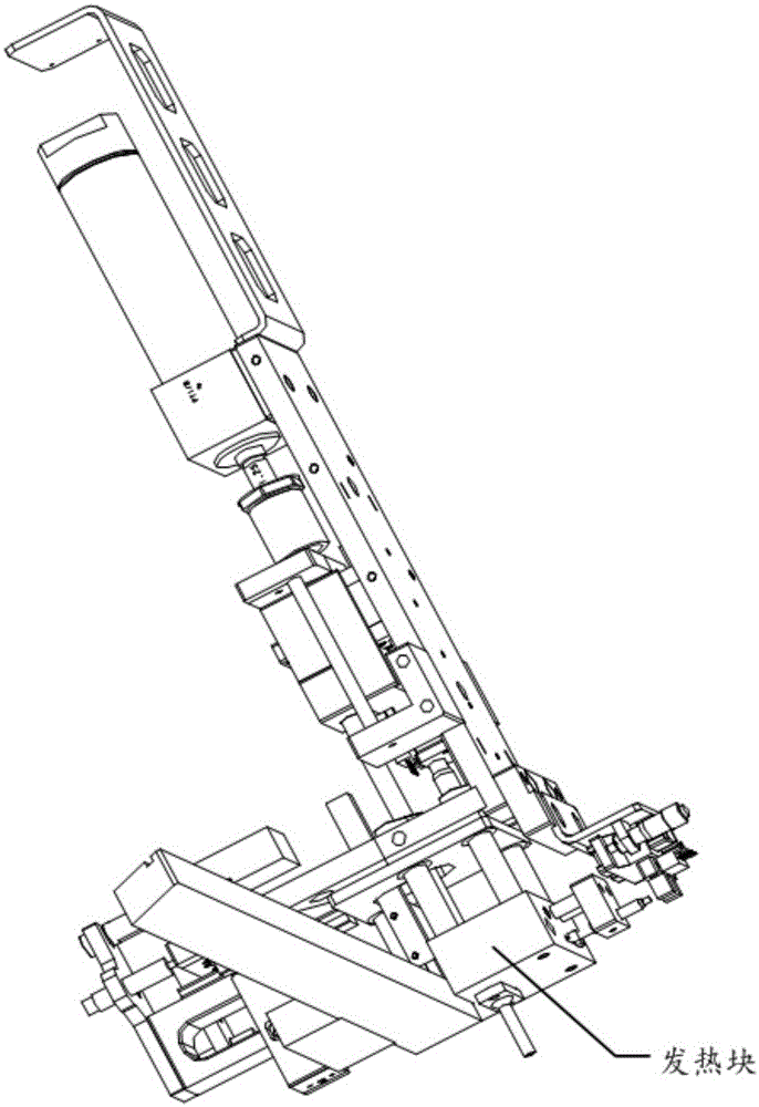 An anti-copper column pressure leakage device and automatic copper column pressing machine