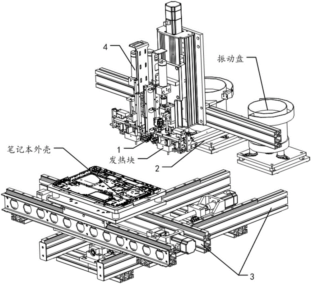 An anti-copper column pressure leakage device and automatic copper column pressing machine