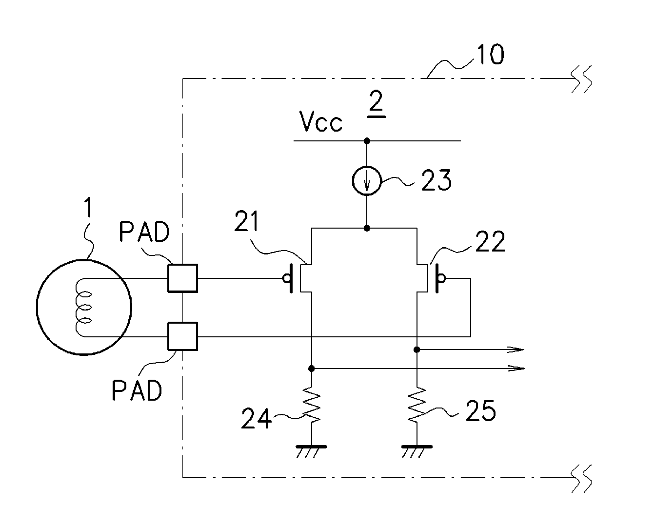 Loop antenna input circuit for am and am radio receiver using the same