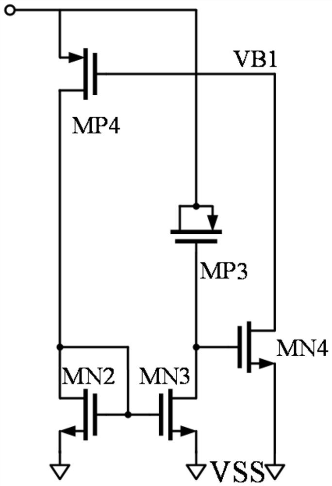 Voltage reference circuit with high power supply rejection ratio