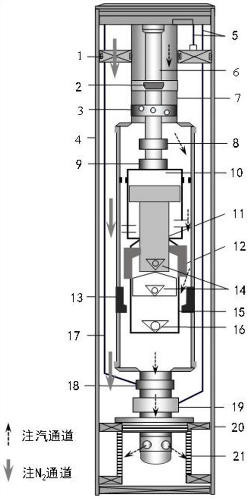 An integrated lifting device for steam injection and oil production in offshore heavy oil thermal recovery wells and its operating method