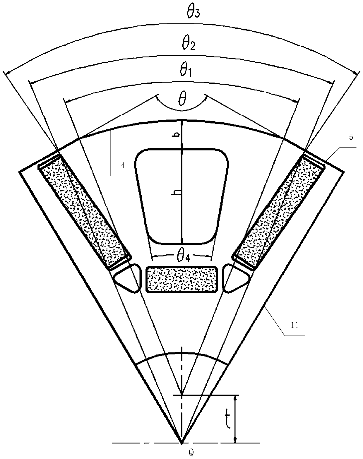 Permanent magnet synchronous motor rotor and permanent magnet synchronous motor