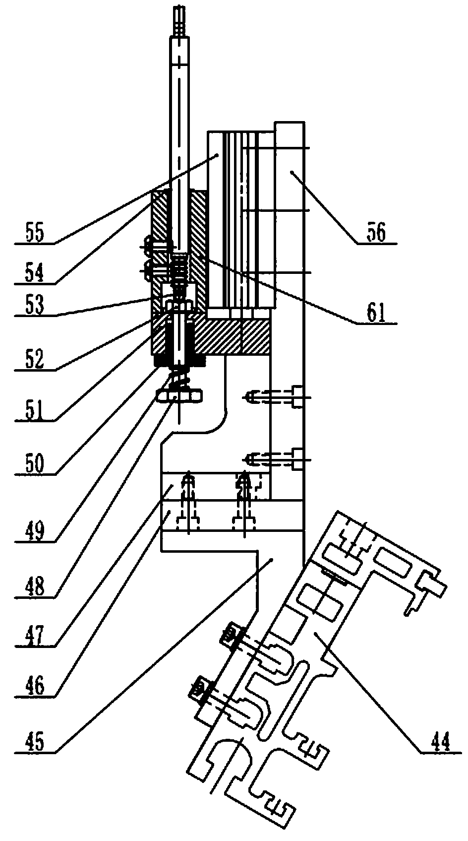 Special automatic transmission brake belt piston clearance measuring and correcting method