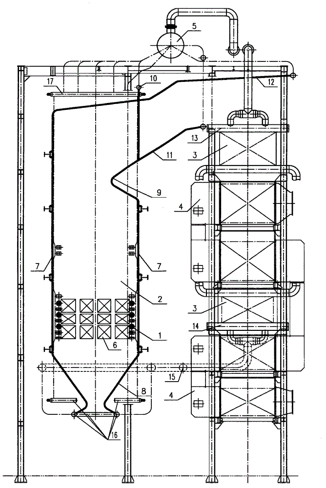 CWS (Coal Water Slurry) hot water boiler system