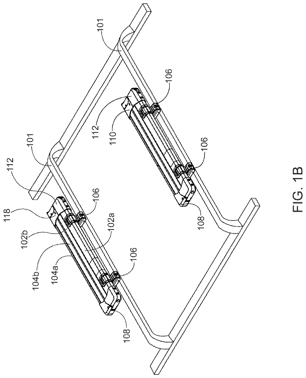 Foldable equipment rack