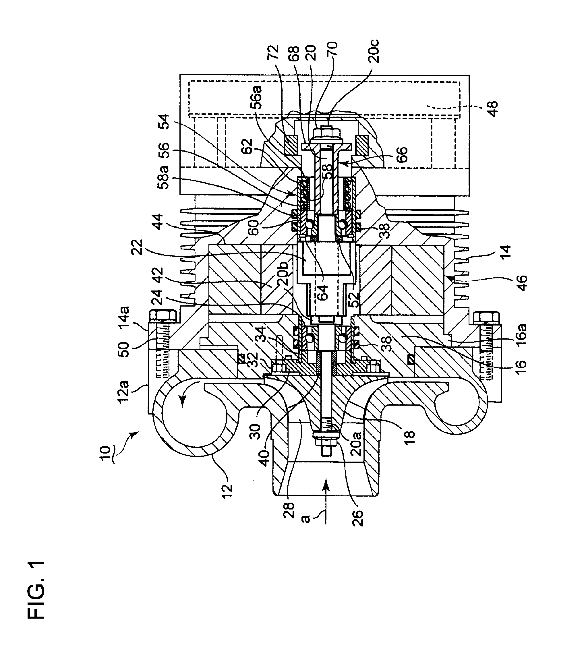 Electric supercharger, assembling method of the same, and internal combustion engine