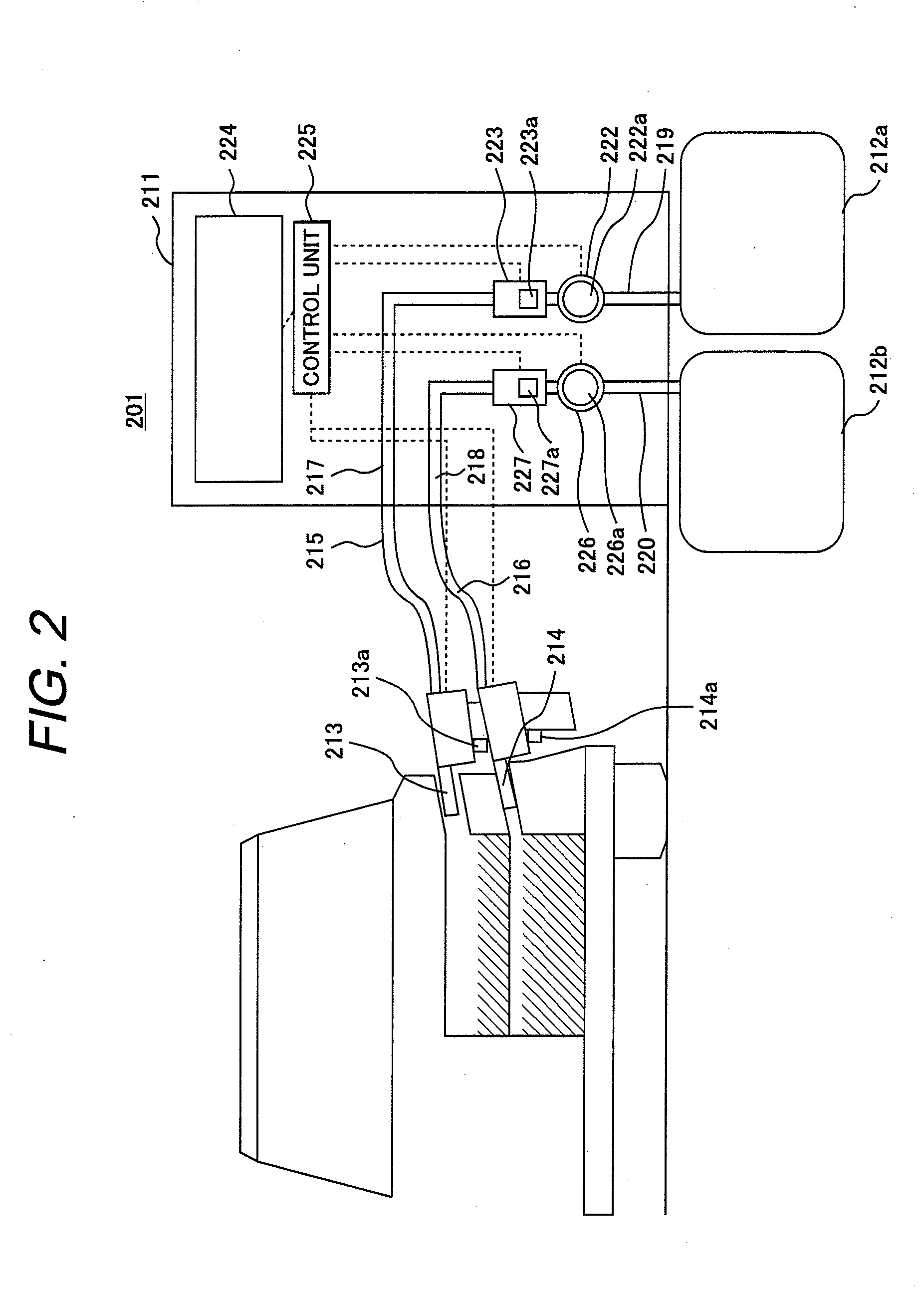 Fuel filling and waste solution recovery apparatus and fuel vessel