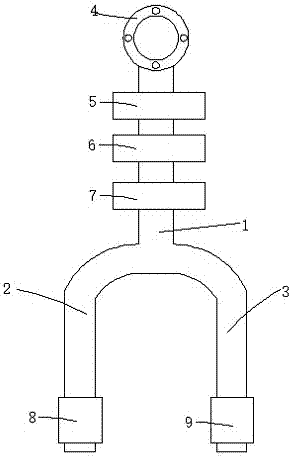 Automobile exhaust pipe