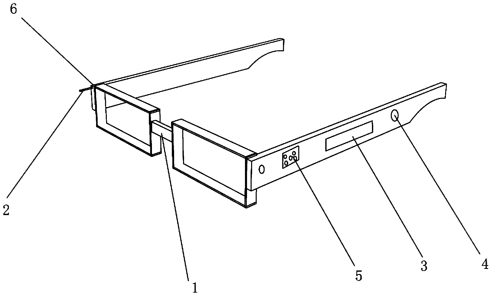 Optical frame positioning system and positioning method thereof