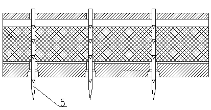 Nonblocking web plate of high speed needle machine