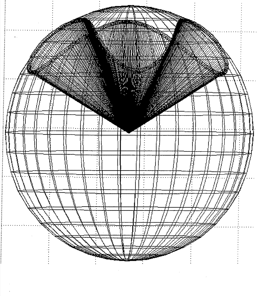 Trefoil bevel gear pair