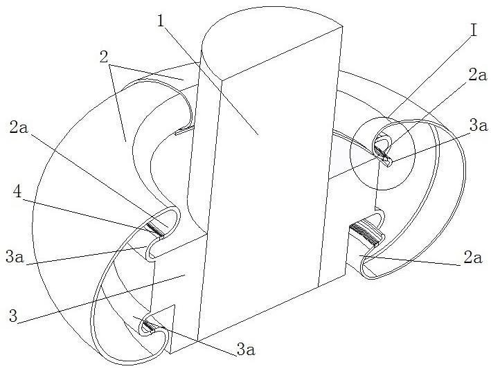 Automatic packing machine counterweight wheel buffer device