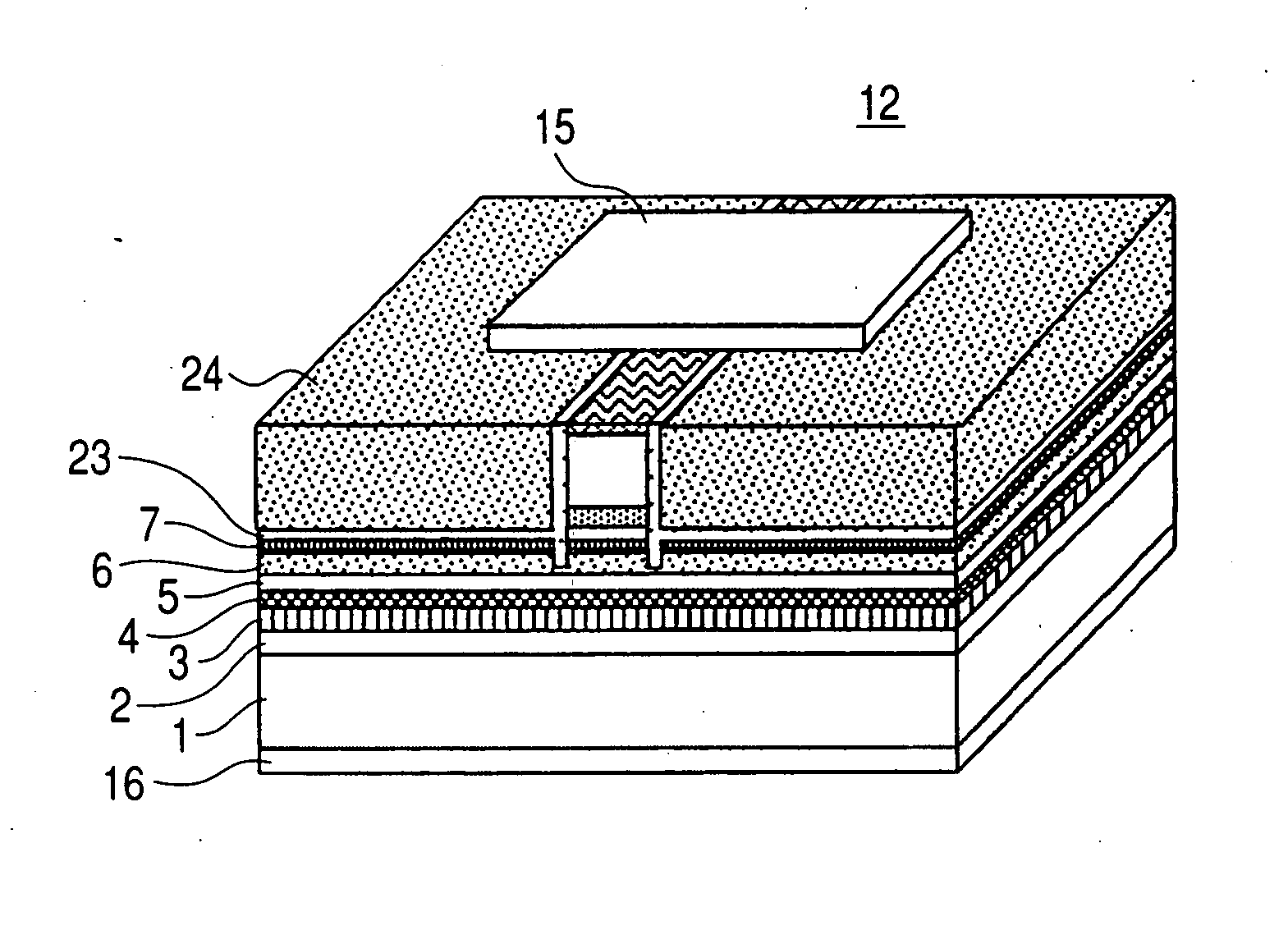 Semiconductor laser diode and integrated semiconductor optical waveguide device