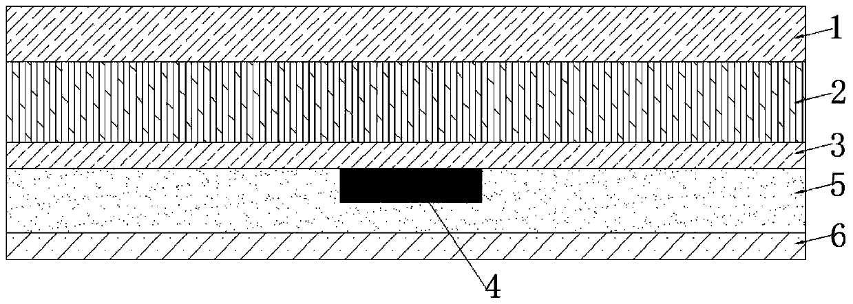 Anti-disassembly electronic tag material and preparation method and use method thereof