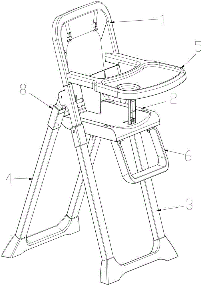 Baby dining chair