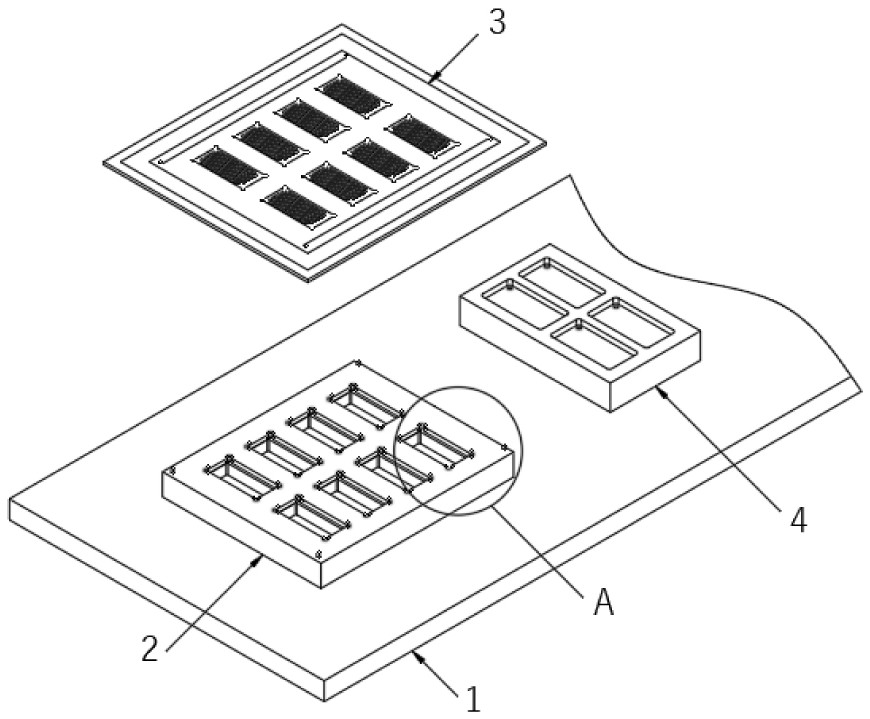 Tool for detecting coating condition of heat-conducting silicone grease