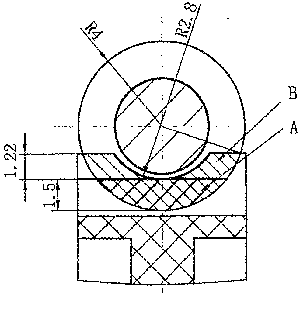 Injection molding manufacturing method for plastic worm wheel and injection molding die assembly