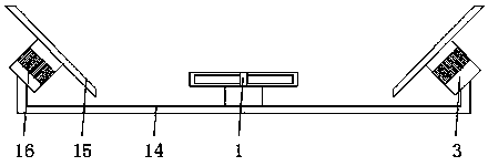 Drying-pressing type arraying device for toothbrush packaging machinery