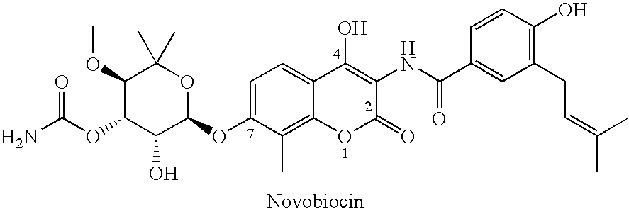 Novobiocin analogues as anticancer agents