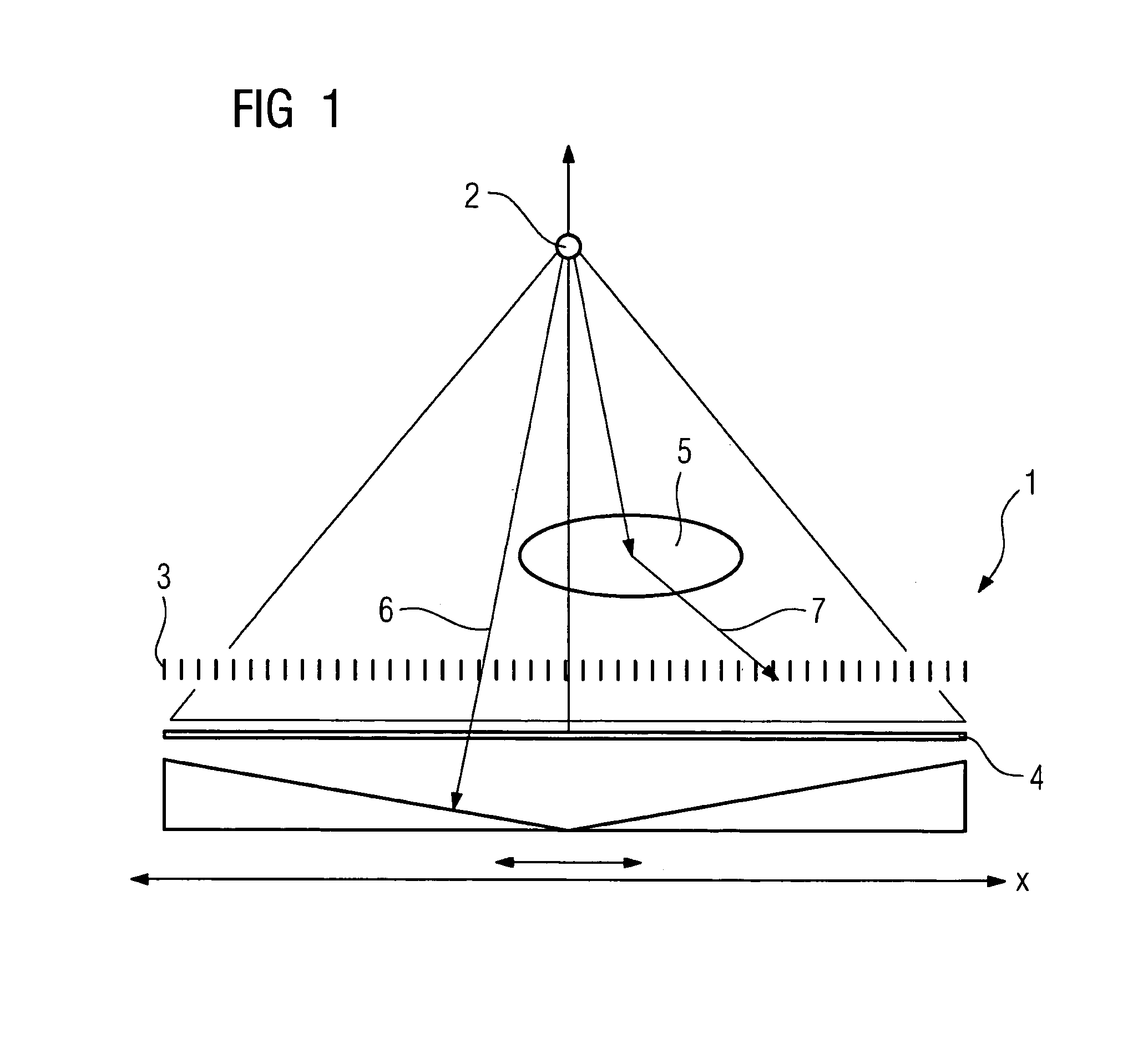 Method of compensating for image faults in an x-ray image recording