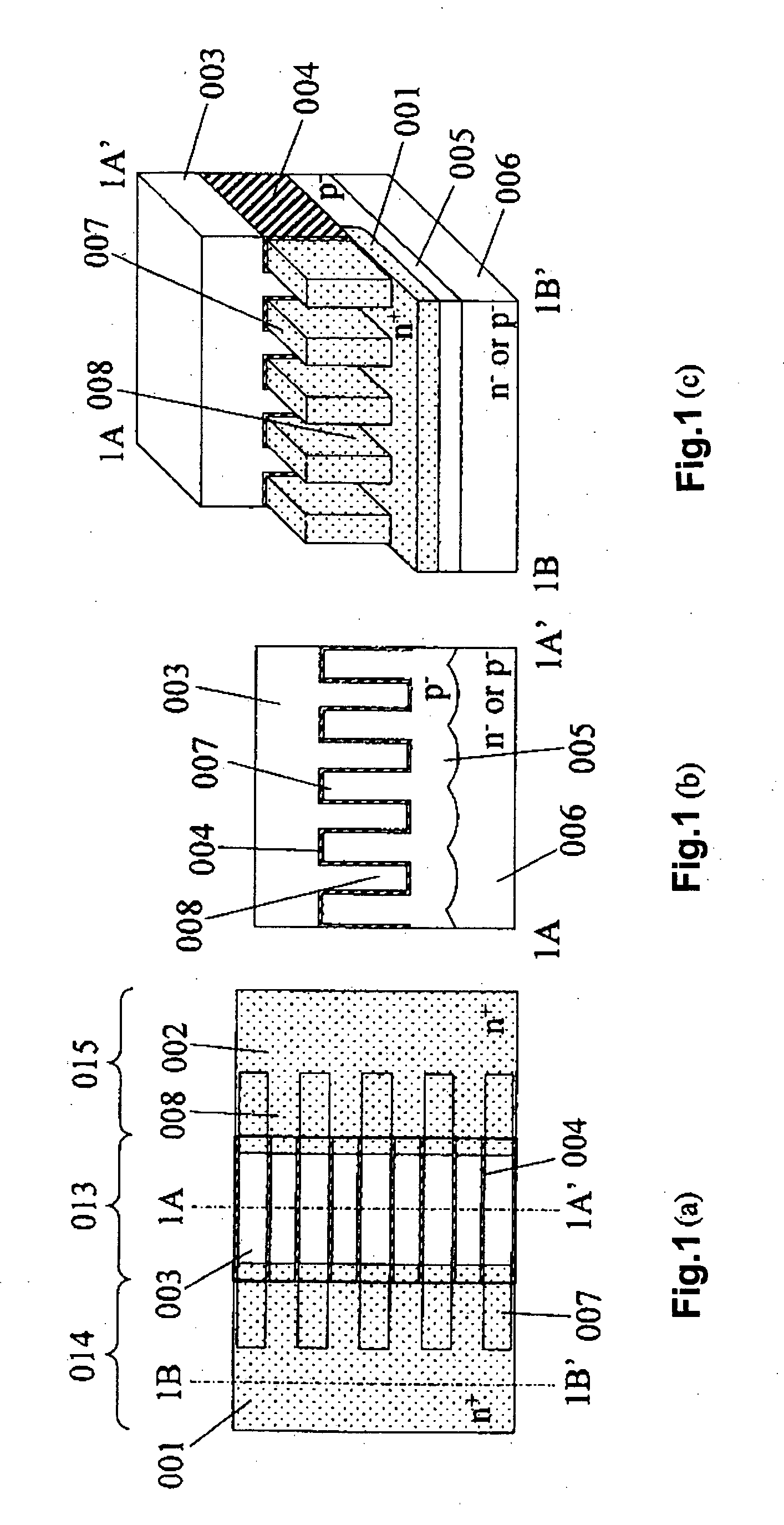 Lateral semiconductor device using trench structure and method of manufacturing the same