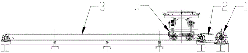 Casting production line transition system