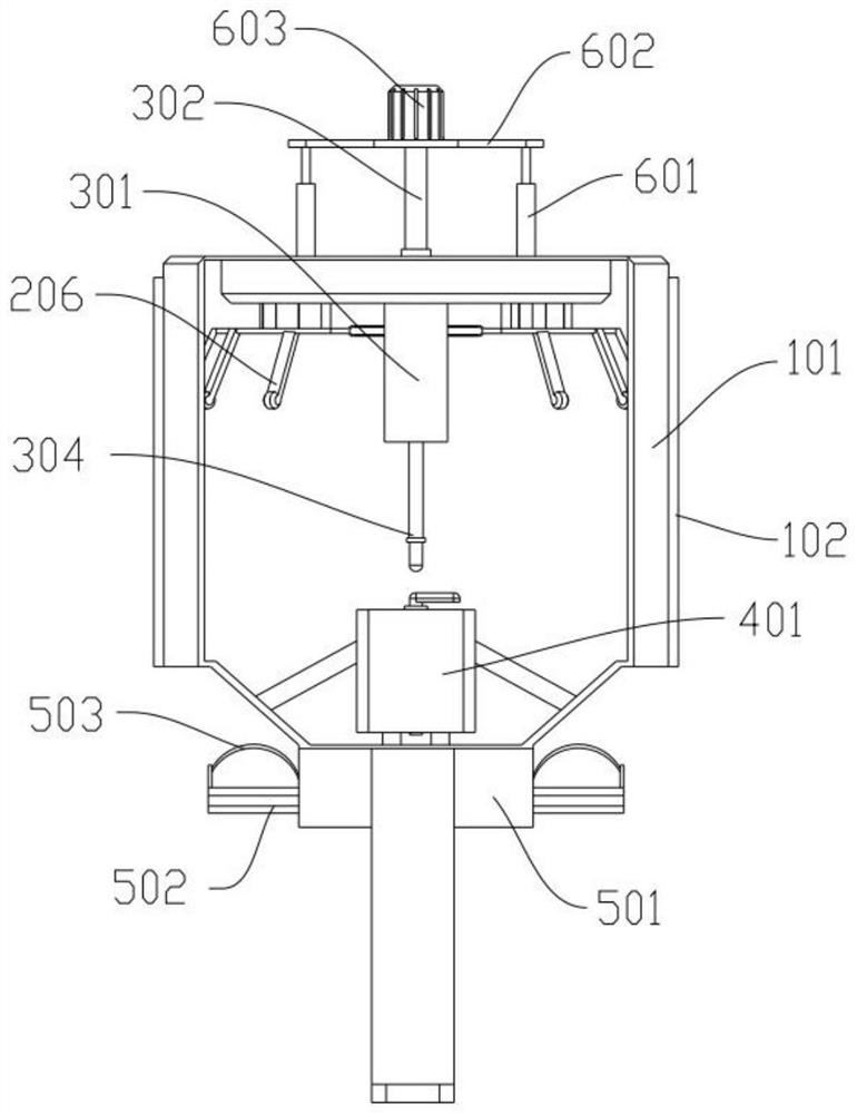 Degradable plastic granulator with adjustable feeding amount