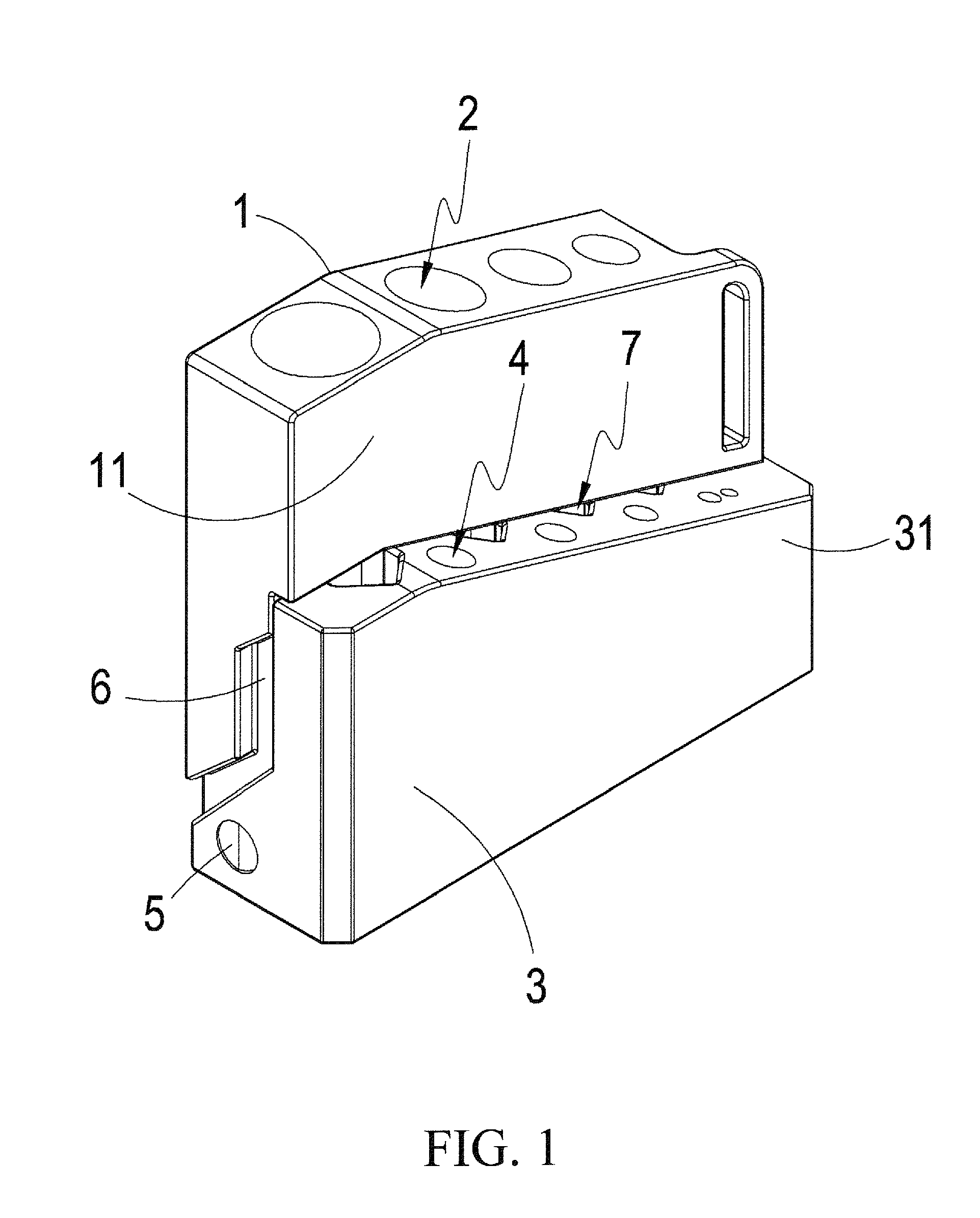 Structure of Tool Holding Sheath Cross Reference To Related Application