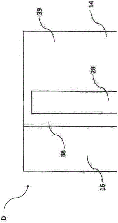 Receiving device for beverage containers