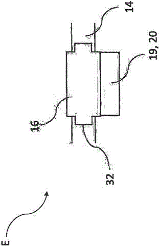 Receiving device for beverage containers