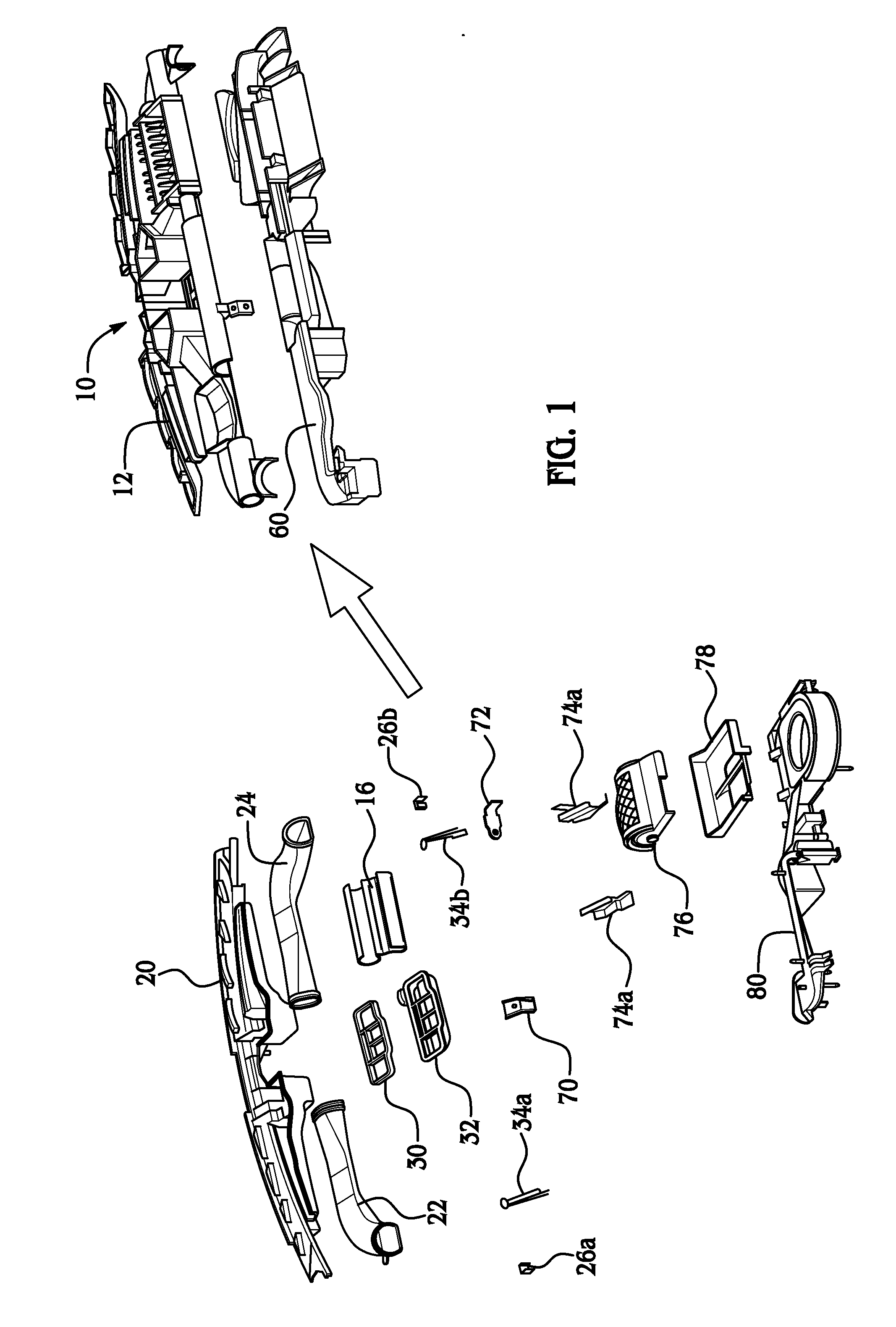 Integrated structural member for a vehicle and method of making