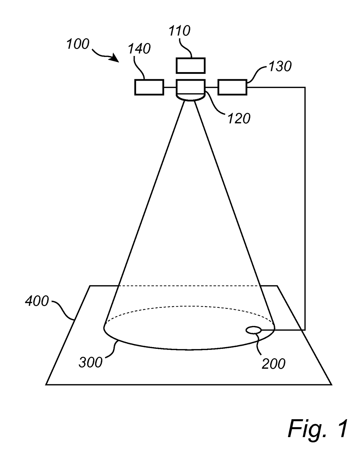 Lighting device for obtaining a predetermined light distribution at a target area