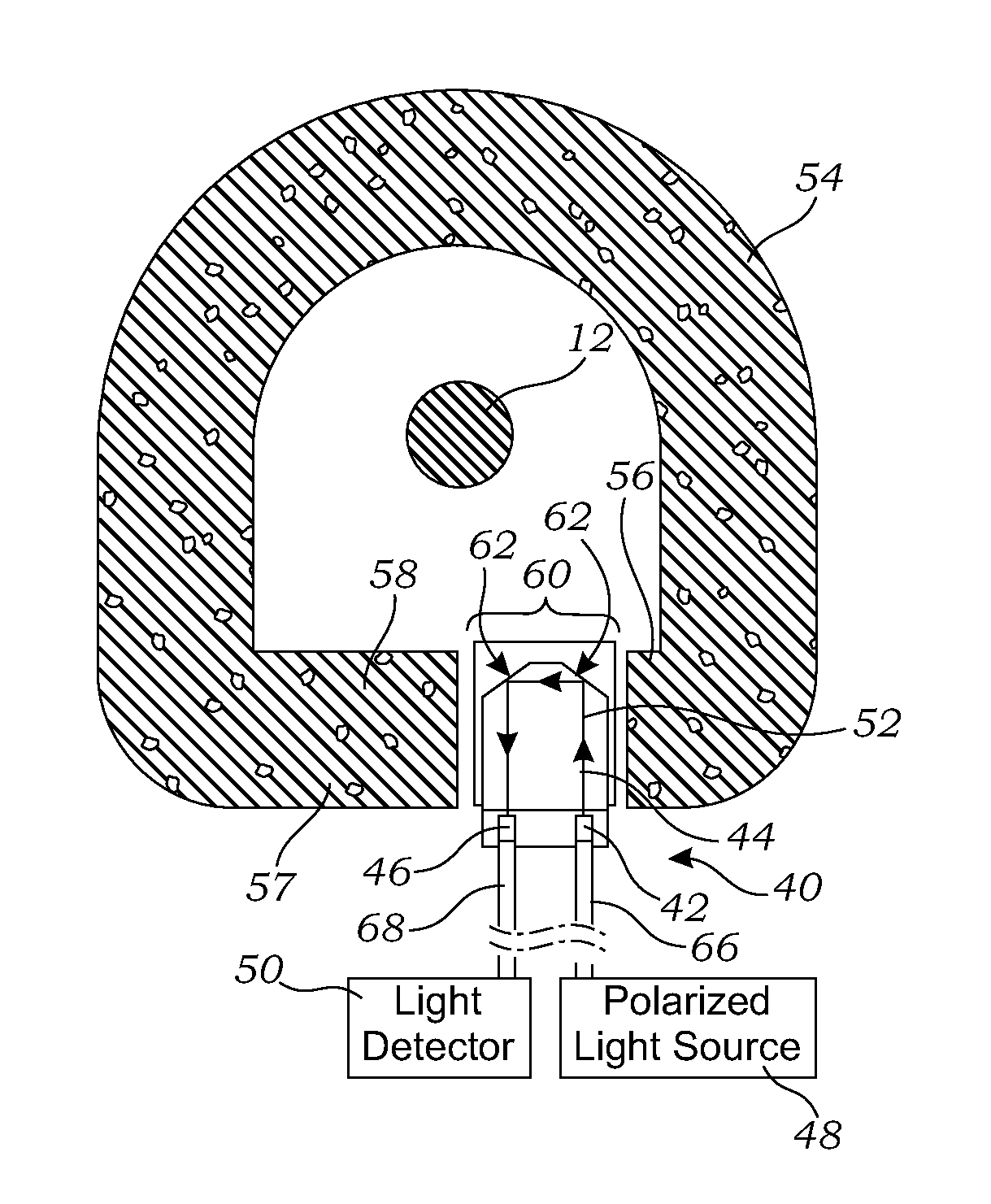 Method for measuring current in an electric power distribution system