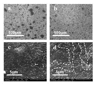 Carbon nano tube (CNT)/ polylactic acid (PLA) composite material and preparation method thereof