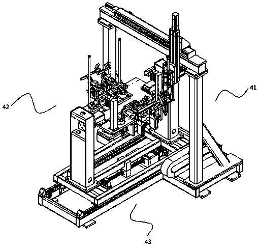 An automatic assembly system for electric mechanism of isolating switch