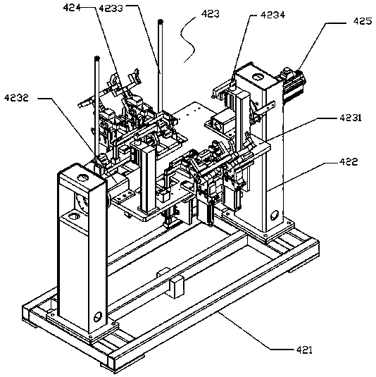 An automatic assembly system for electric mechanism of isolating switch