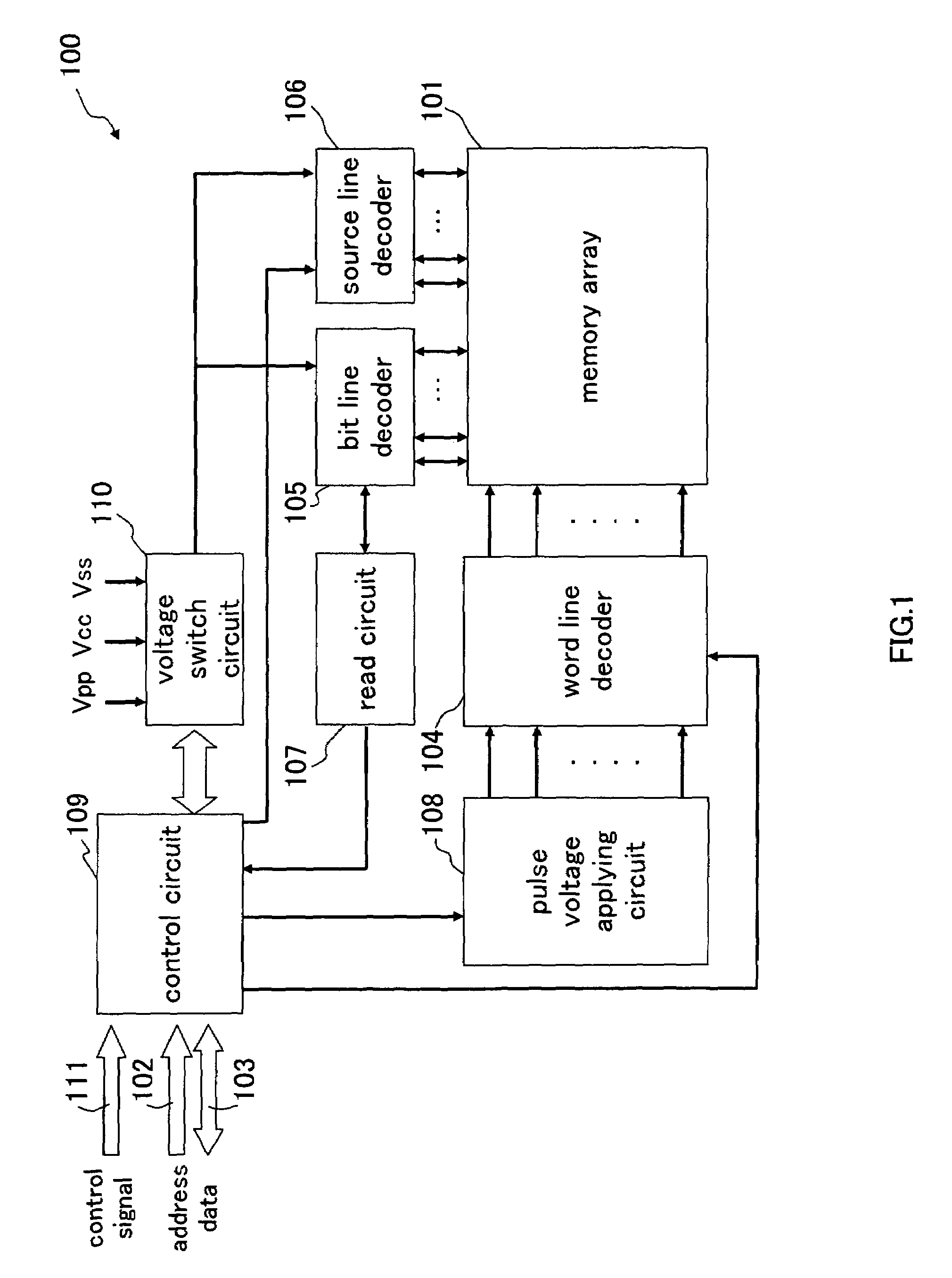 Nonvolatile semiconductor memory device and control method thereof