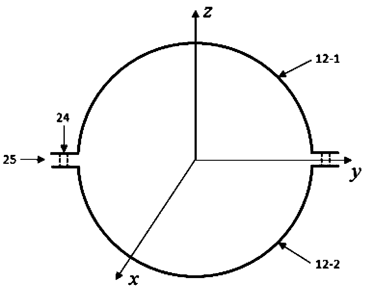 Closing distinguishing method of quasi-spherical resonant cavity