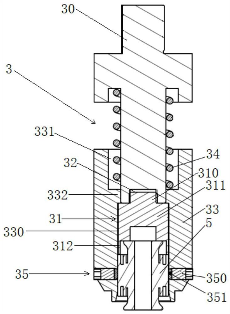 Joint head bushing press-fitting equipment