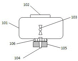 A salt spray test device capable of constant temperature and humidity