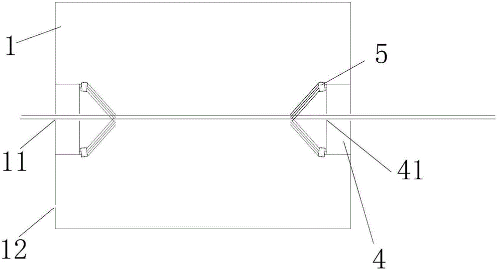 Cable cooling structure