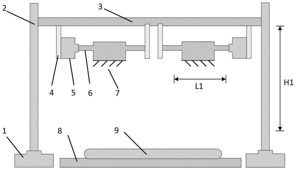 A dry adhesion mechanism based on motion peeling and its realization method