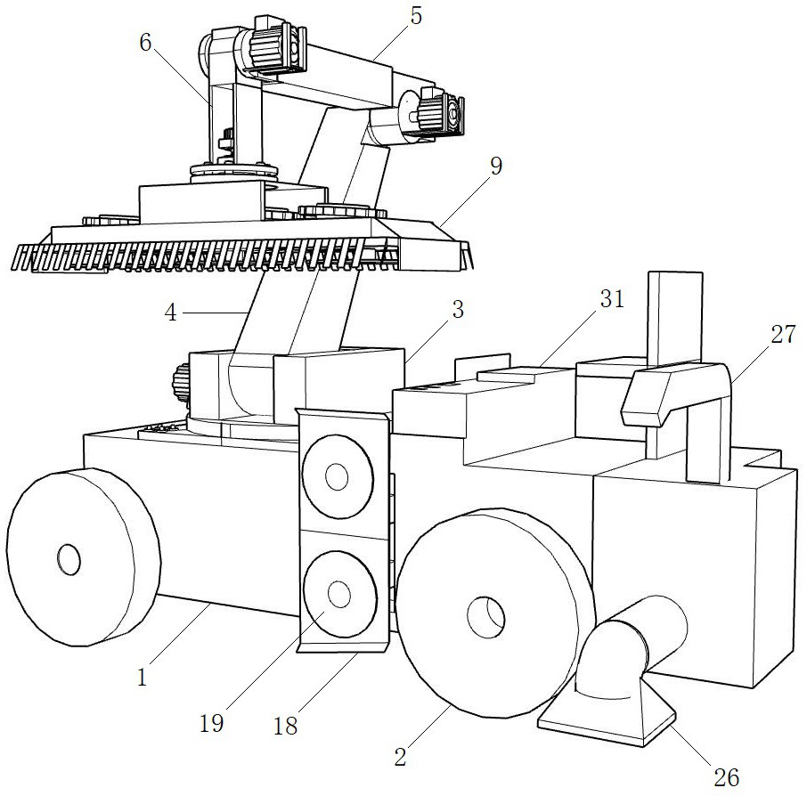 Multifunctional integrated hedge trimmer