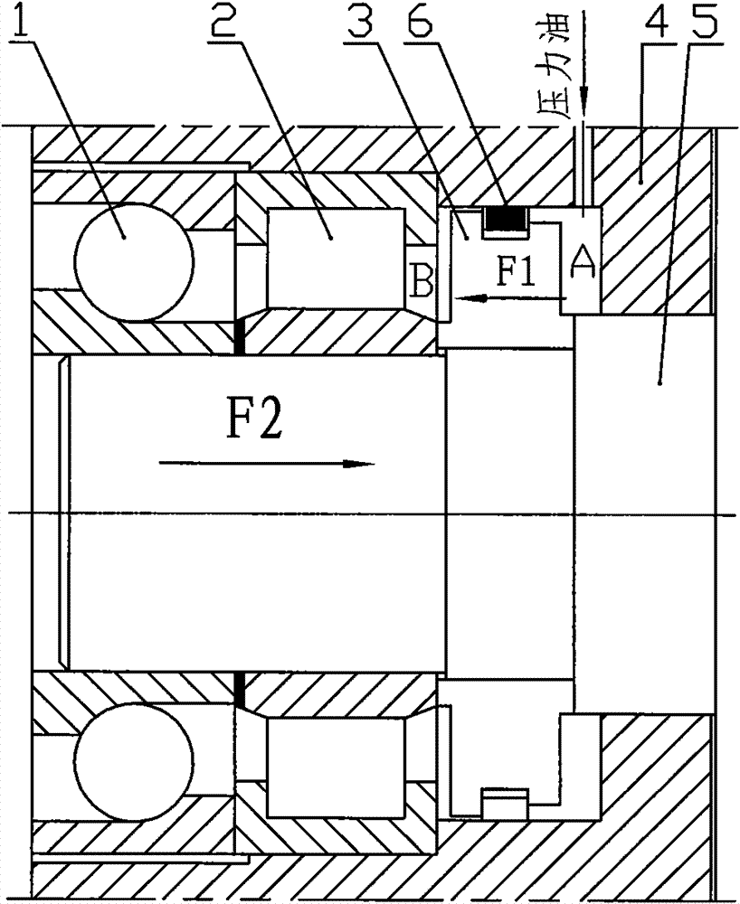 Annular balancing piston